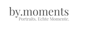 Logo by.moments
